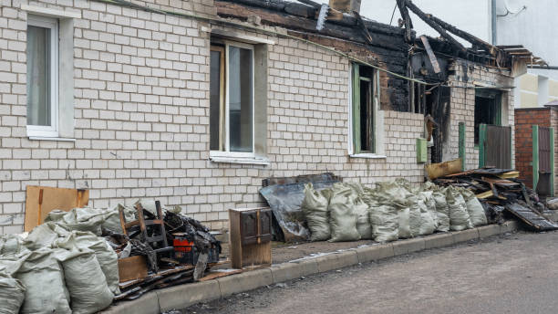 Professional Soot Cleanup technician working in Moorestown, NJ